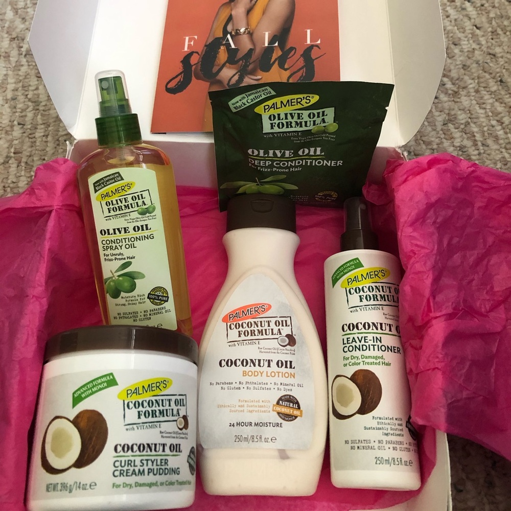 CurlBox- Palmers Coconut Oil Formula products